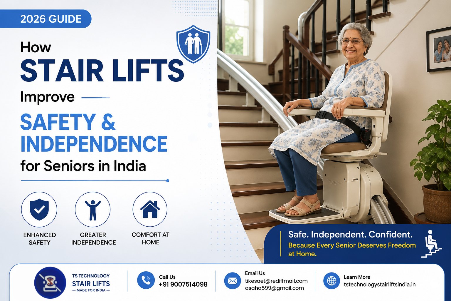 Stair Lift India: A Practical Home Mobility Solution for Every Family